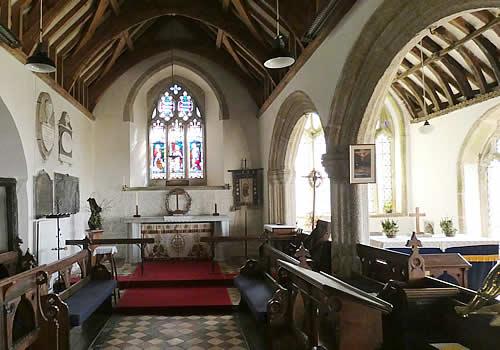 Photo Gallery Image - The Interior of the Parish Church of St Breward