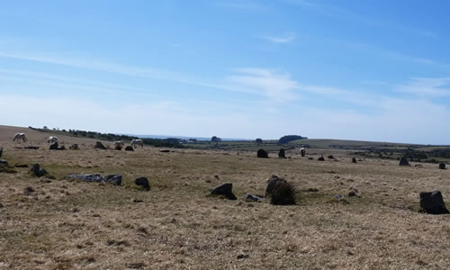 Stone Circle on Bodmin Moor